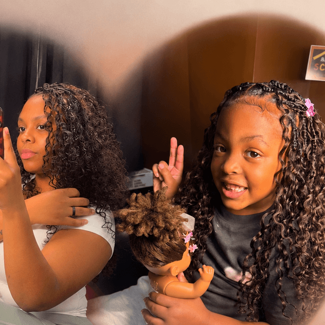 Mommy & Me (Knotless) Bundle at Slay.edinbraids LLC in Belleville, NJ