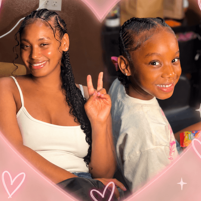 Mommy&Me Special |6–8 Stitch Braids at Slay.edinbraids LLC in Belleville, NJ